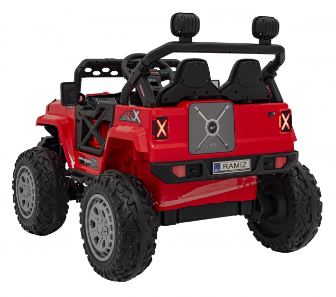 Dětské elektrické auto OFF ROAD Speed červené
