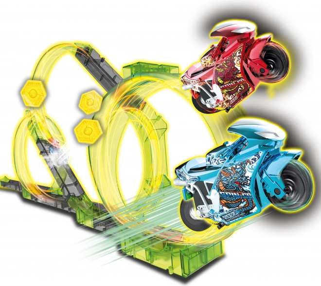 Spin and Build Deluxe dráha s dvěma motorkami
