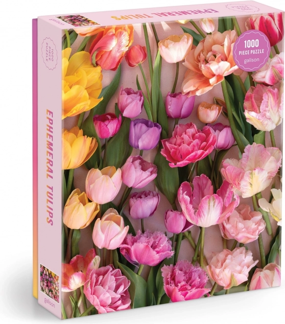 galison puzzle pomíjivé tulipány 1000 dílků