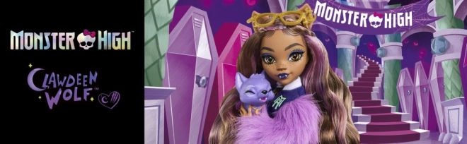 Monster High příšerka monsterka - Clawdeen