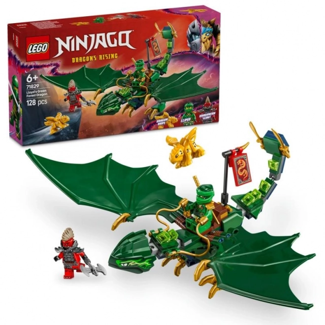 Lego Ninjago zelený lesní drak Lloyda