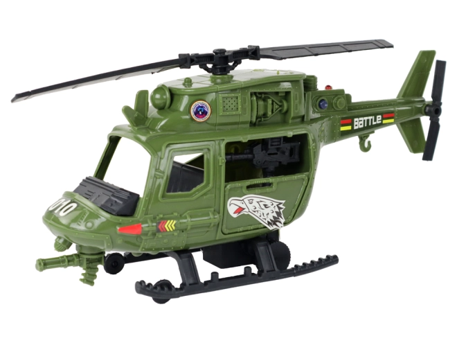 Helikoptéra se světelnými a zvukovými efekty