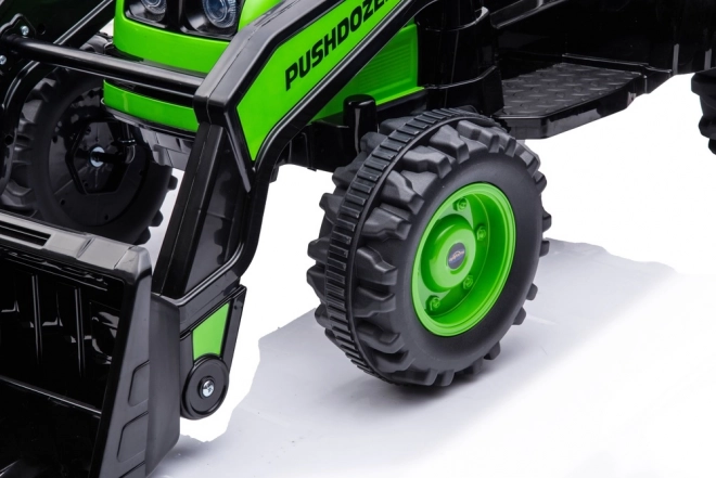 Dětský akumulátorový traktor Bagr s pohyblivým ramenem