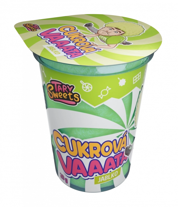 Cukrová vata Jablko od Tary Sweets