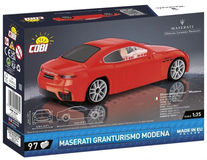 Model Maserati GranTurismo Modena 1:35