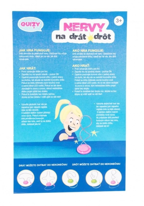 Drátová hra QUIZY Nervy na drát