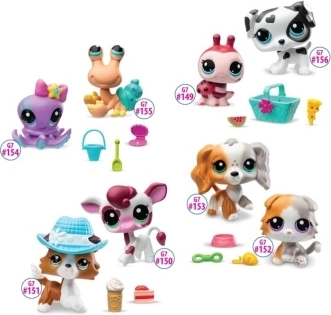 Littlest Pet Shop figurky 2ks - série 3