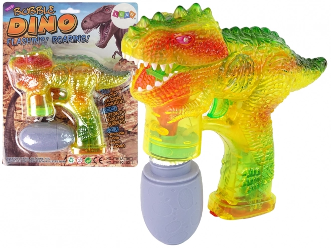 Mýdlové bubliny Dinosaurus Bubble Liquid Egg