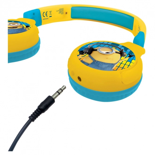 Dětská sluchátka Minions 2v1