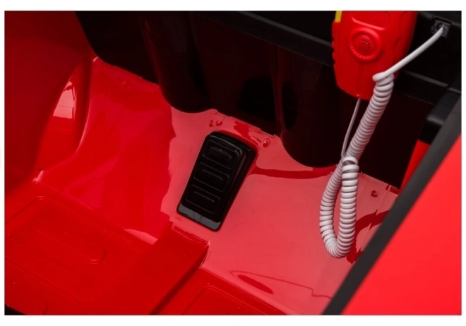 Pilot LL911 Červené hasičské auto na baterie pro děti