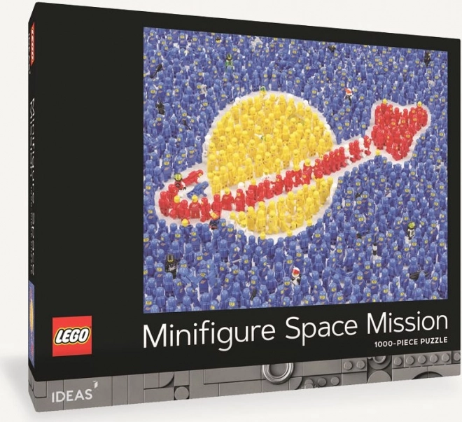 CHRONICLE BOOKS Puzzle LEGO® IDEAS Minifigurky Vesmírná mise 1000 dílků