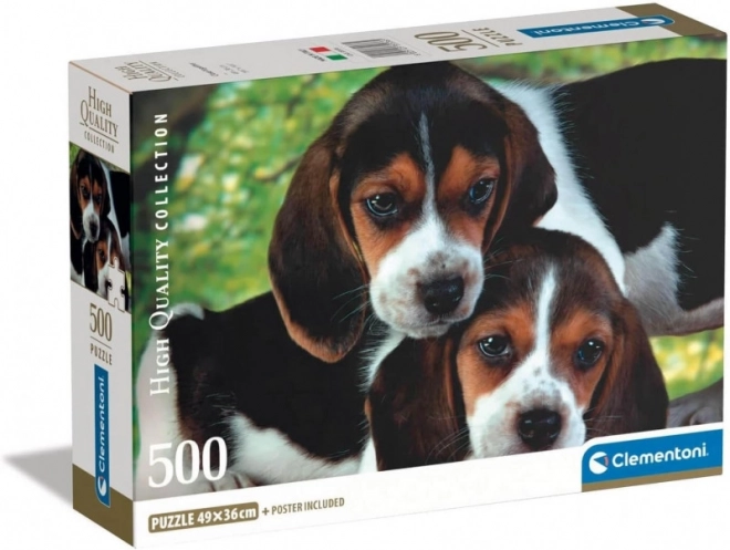 Puzzle 500 dílků Compact Blízko spolu