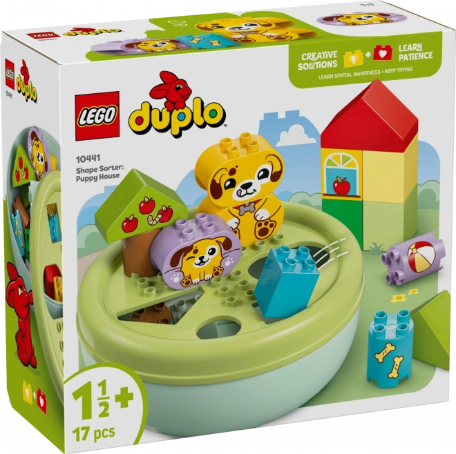 LEGO Duplo Třídění tvarů Domeček pro štěňátka