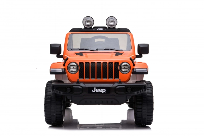 Dětské elektrické auto Jeep Wrangler Rubicon oranžové