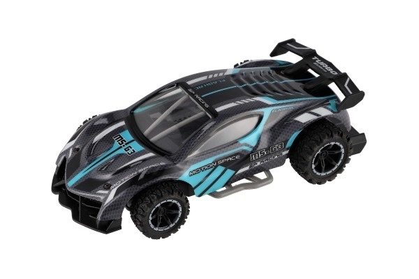 RC sportovní auto 2,4GHz šedo-tyrkysové 20cm – Šedo-tyrkysové