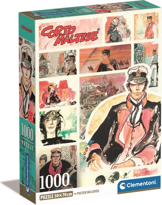 Puzzle 1000 dílků Corto Maltese: Daleká cesta