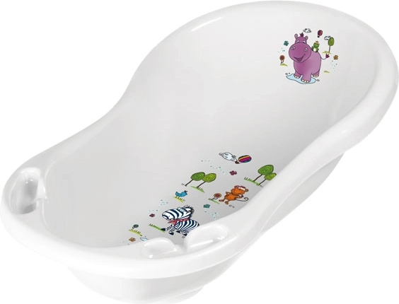 Dětská vanička 84 cm Hippo – bílá