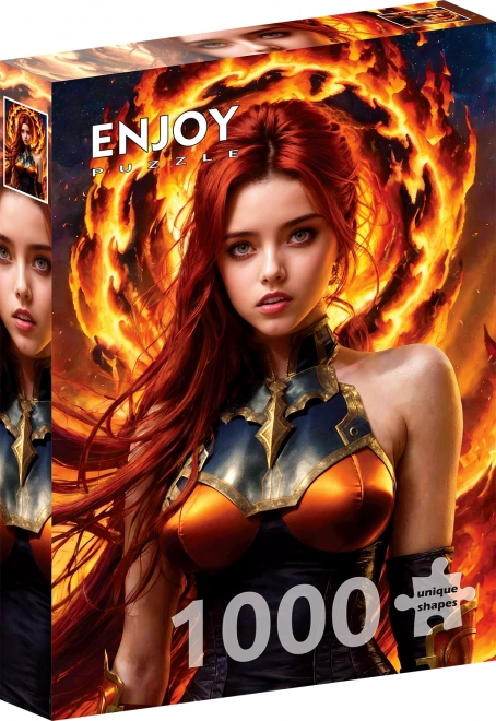 Užijte si Puzzle Živel Ohně 1000 Kousků