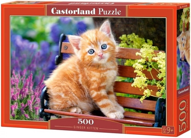 Puzzle s koťátkem