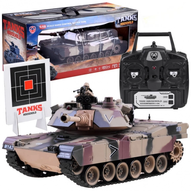 Zdalně ovládaný tank US M1A2 1:18