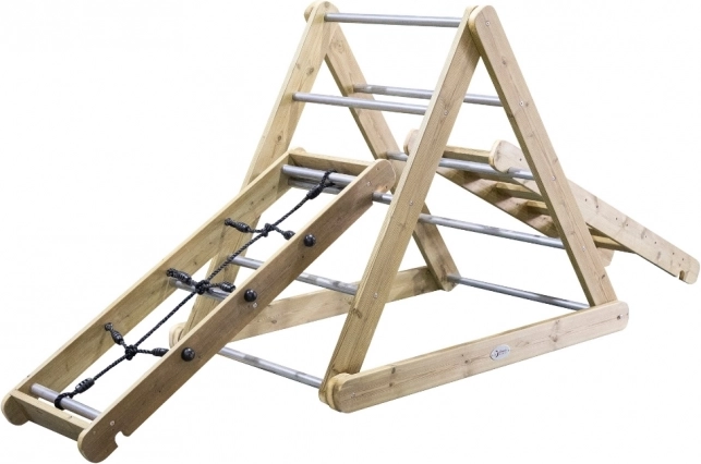 Dřevěné hřiště XL Sada Montessori lezecký žebřík
