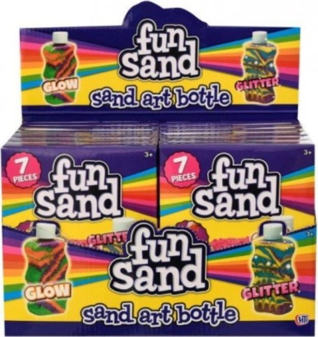 Pískové umění v láhvi Fun Sand