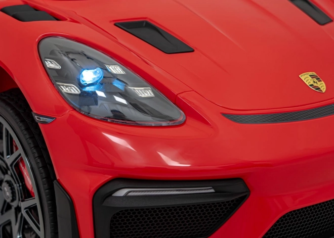 Dětské auto Porsche 718 – Červené