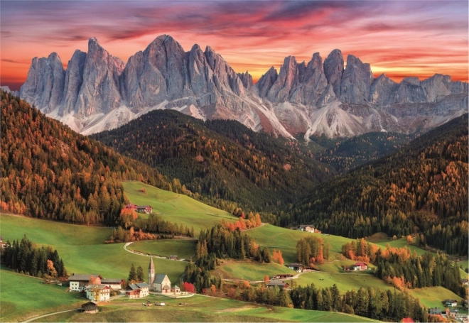 Puzzle 2000 dílků High Quality – Val di Funes