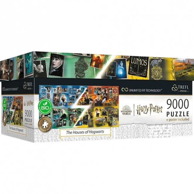 TREFL Puzzle UFT Harry Potter: Bradavické koleje 9000 dílků