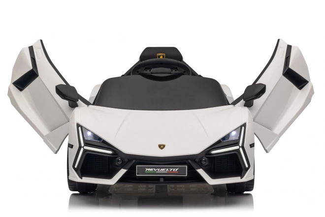 Dětský elektrický vůz Lamborghini Revuelto bílý