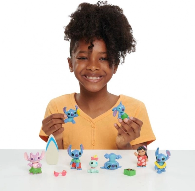 Sada figurek Stitch Deluxe