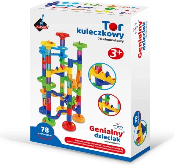 Kuličková dráha 78 dílů