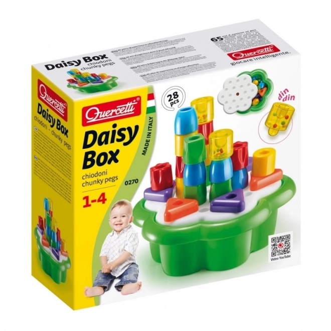Daisy box puzzle s hrubými kolíčky, 28 dílků