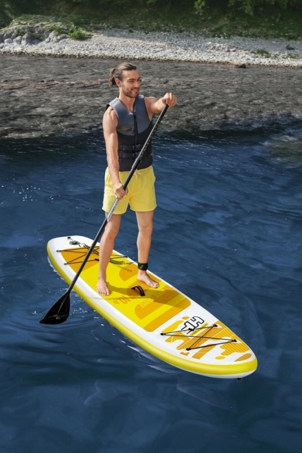 Nafukovací paddleboard Hydro-Force žlutý 320 x 76 x 12 cm
