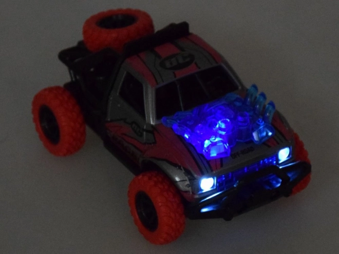 Auto Predator 4x4 kaskadérská jízda – Červená