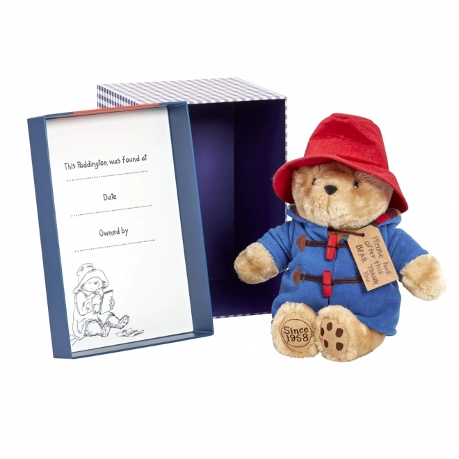 Plyšový medvídek Paddington v dárkové krabici