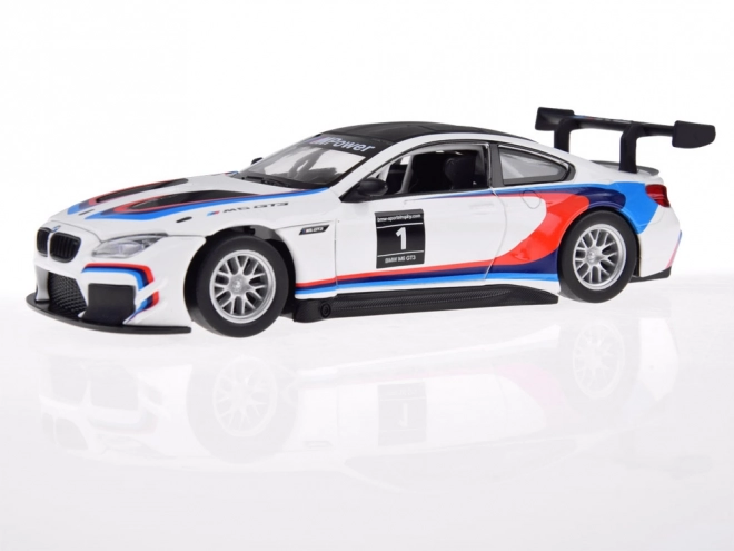 Kovový model sportovního auta BMW M6 GT3