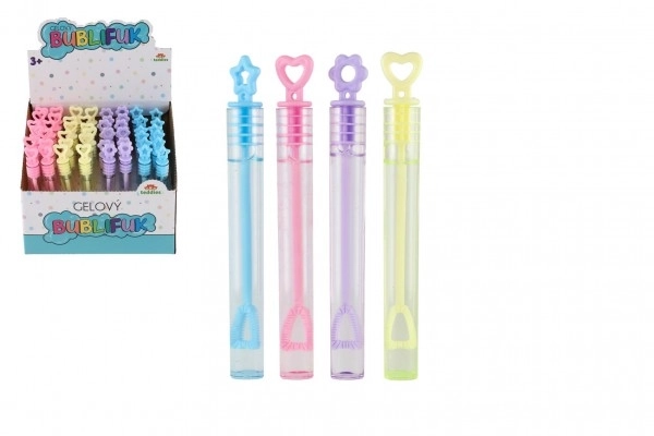 Bublifuk s gelovou náplní 10,5 cm, 4 barvy