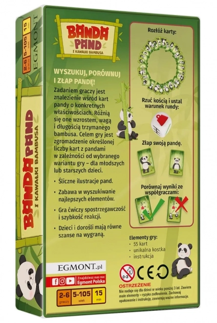 Hra Banda Panda and Pieces of Bamboo