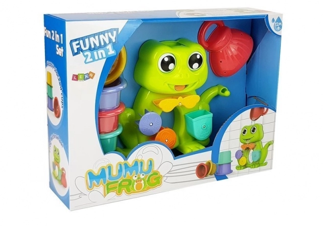 Žabí sada vodopád do koupele s vědérky