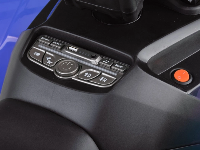 Velky akumulátorový čtyřkolka pro děti 4x4 modrá