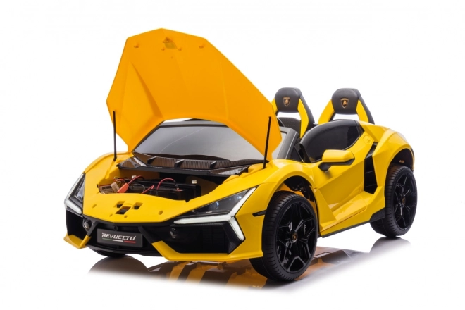 Žluté auto Lamborghini Revuelto XL
