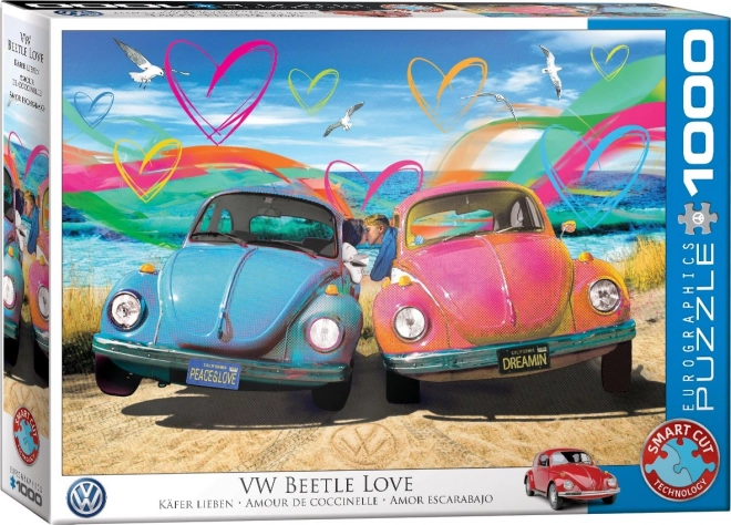 Puzzle Beetle Love 1000 dílků