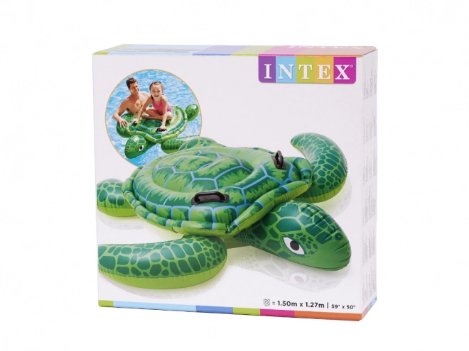 Nafukovací matrace želva INTEX pro děti s úchyty 150cm