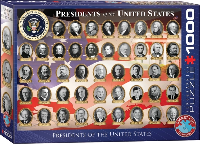 Puzzle Prezidenti Spojených států amerických 1000 dílků