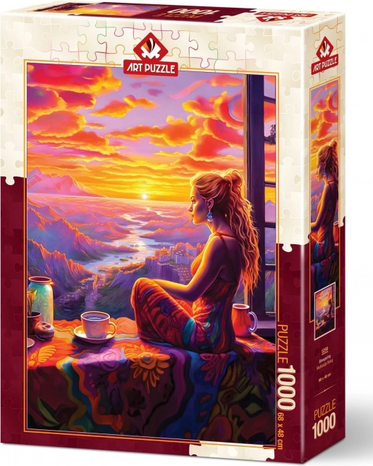 ART PUZZLE Puzzle Blažený výhled 1000 dílků