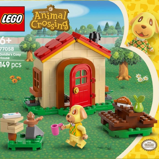 LEGO Animal Crossing útulný dům Goldie