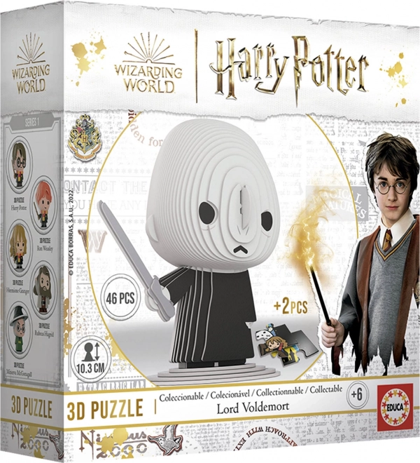 EDUCA 3D puzzle Harry Potter: Lord Voldemort 46 dílků