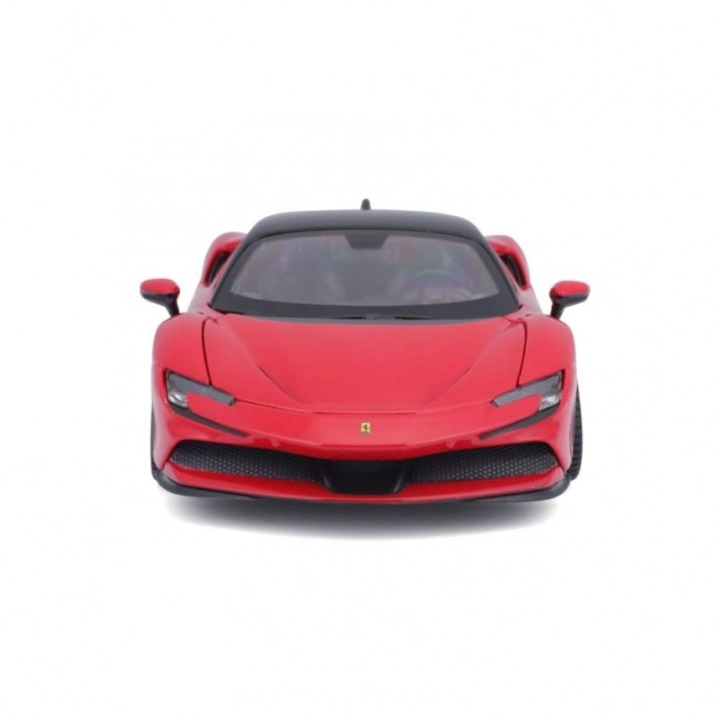 Model auta Ferrari SF90 Stradale červený 1:24 Bburago