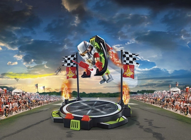 Stunt Show: Trikový letecký batoh